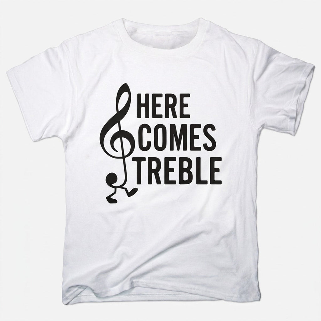 Here Comes Treble Walking Treble Clef Music Note