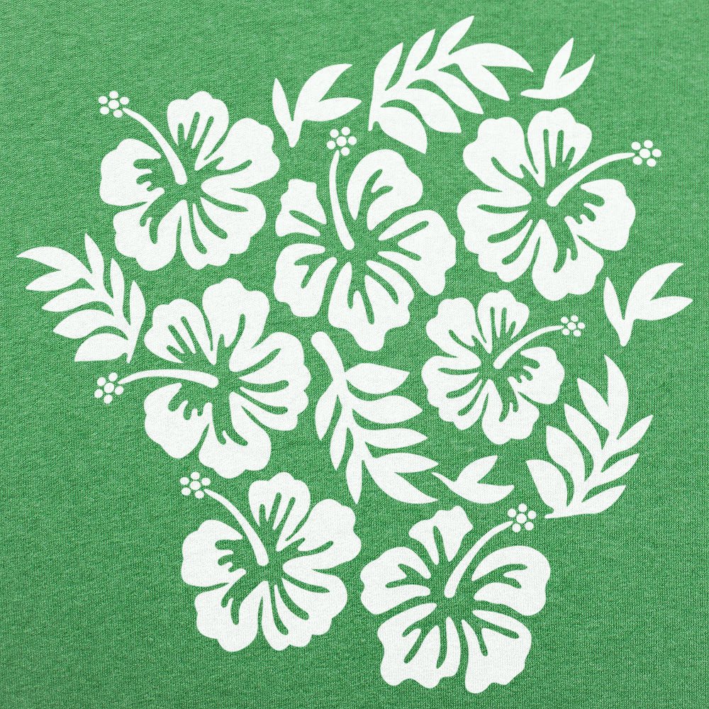 Hibiscus Floral Hawaiian Print Pattern