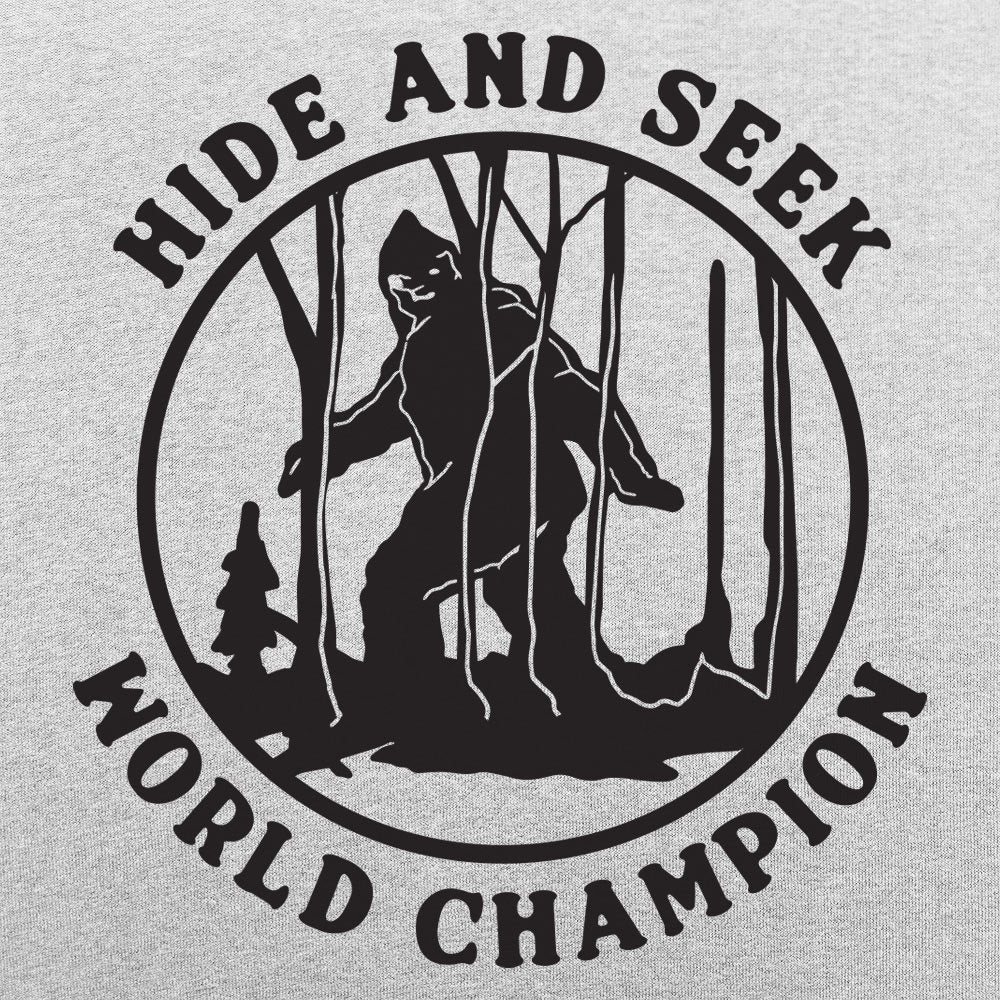 Hide and Seek World Champion Bigfoot in the Woods
