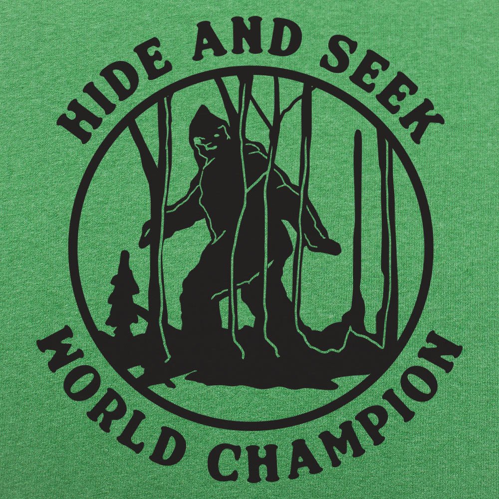 Hide and Seek World Champion Bigfoot in the Woods