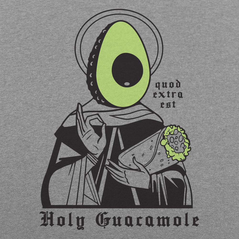 Holy Guacamole Avocado Saint with Taco