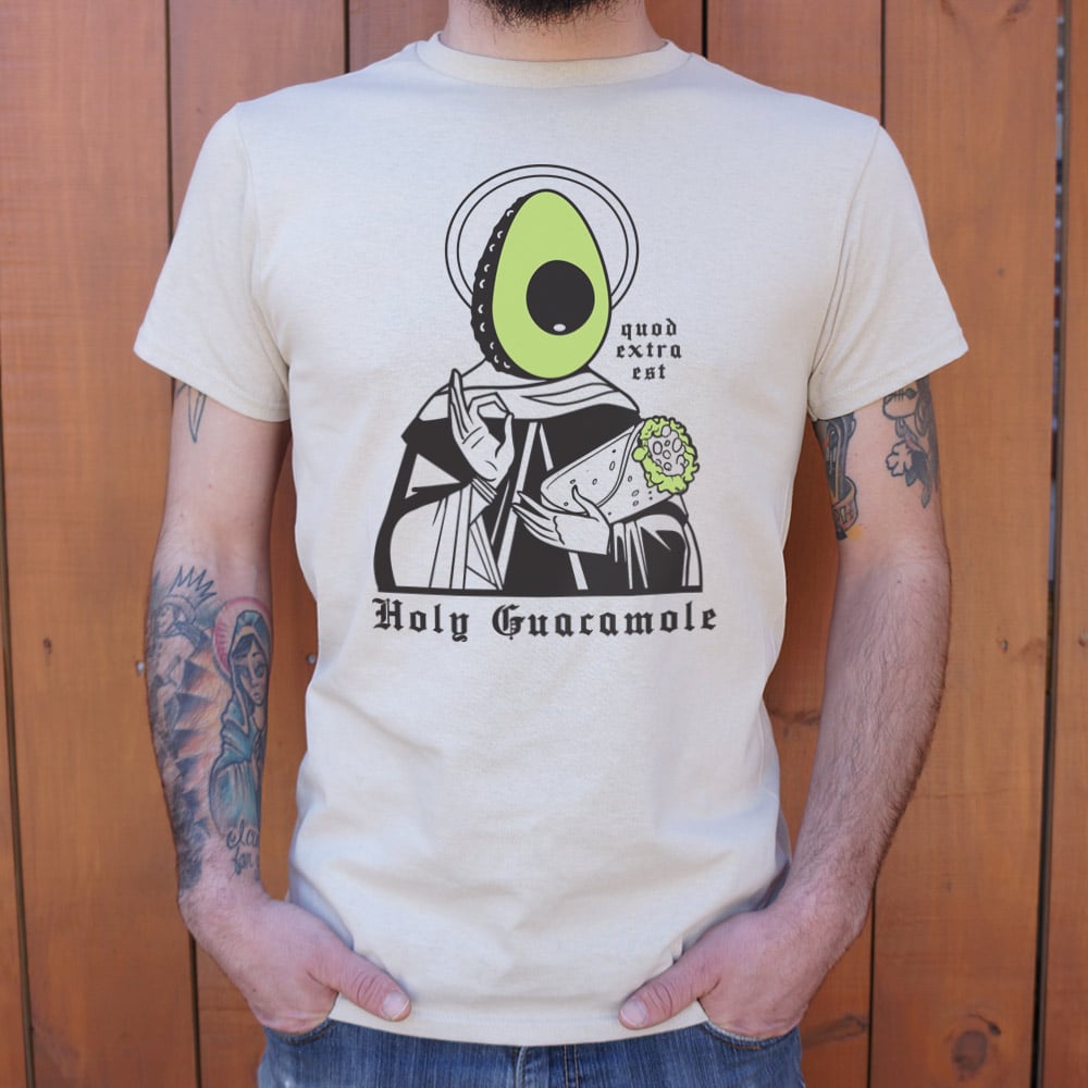 Holy Guacamole Avocado Saint with Taco