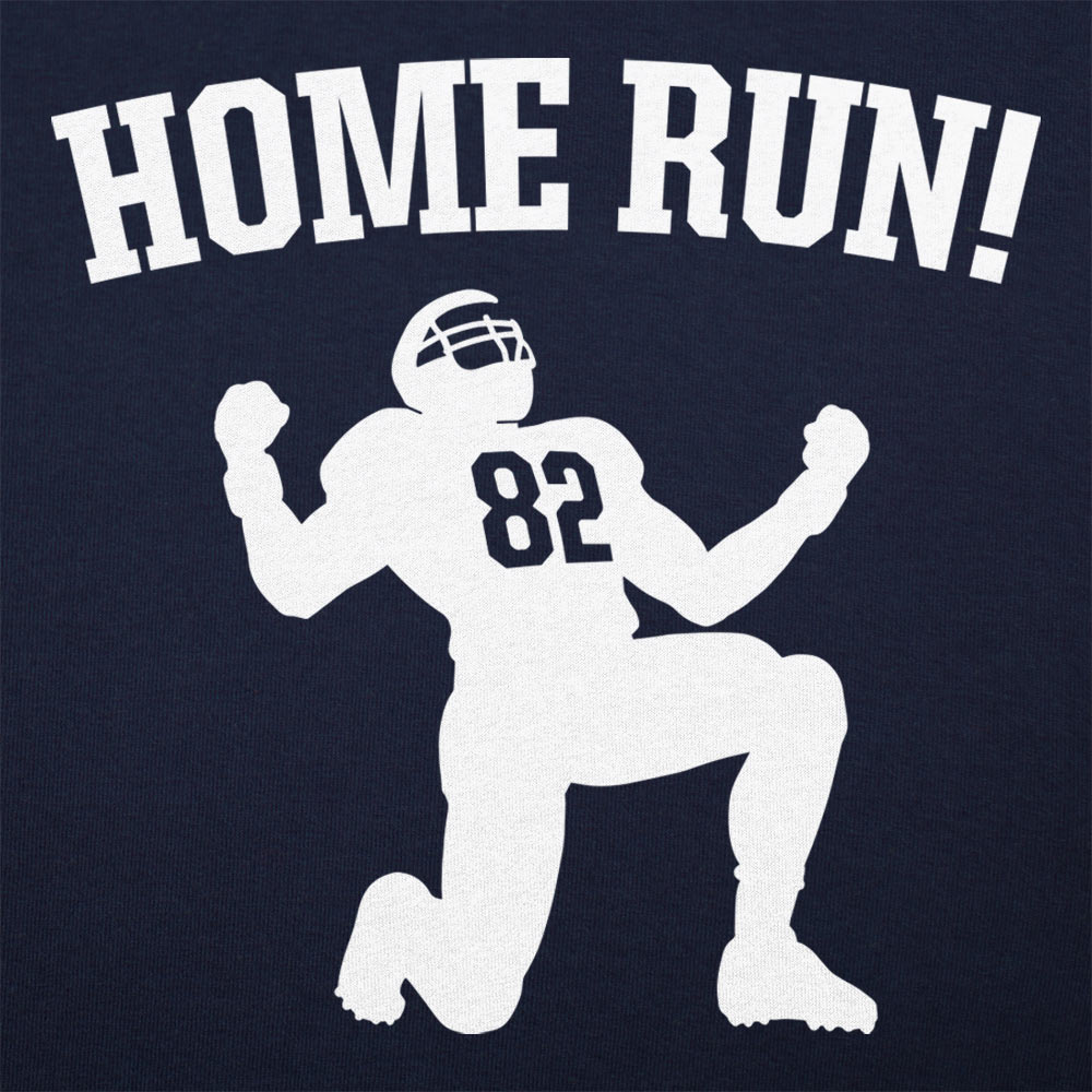 Home Run Football Player Celebrating Touchdown