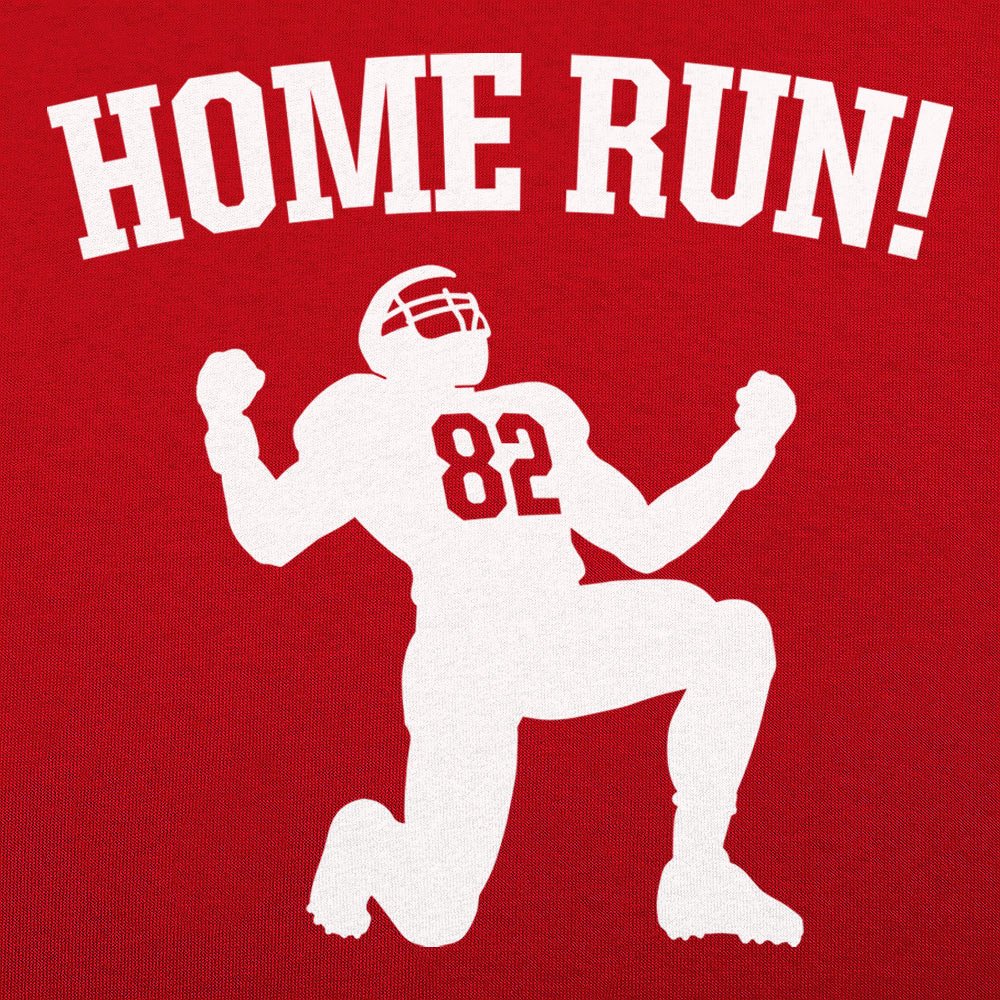 Home Run Football Player Celebrating Touchdown