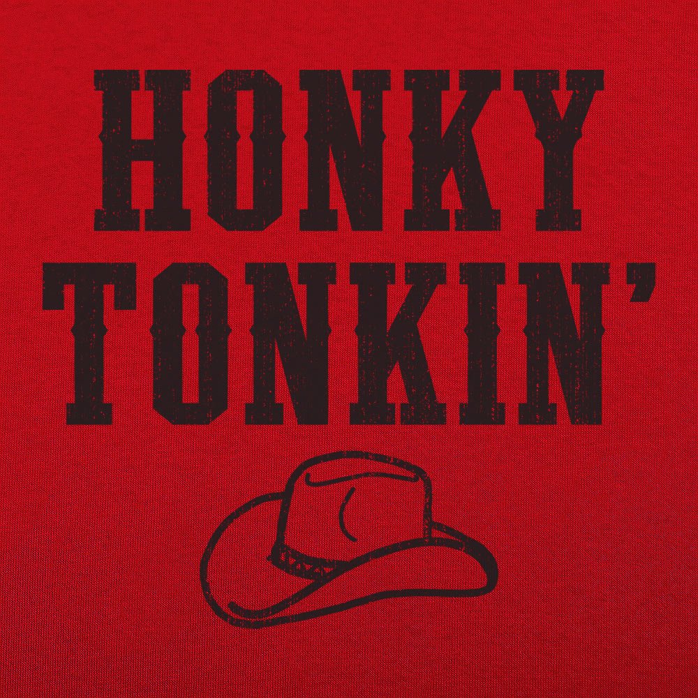 Honky Tonkin' Cowboy Hat Country Music Design