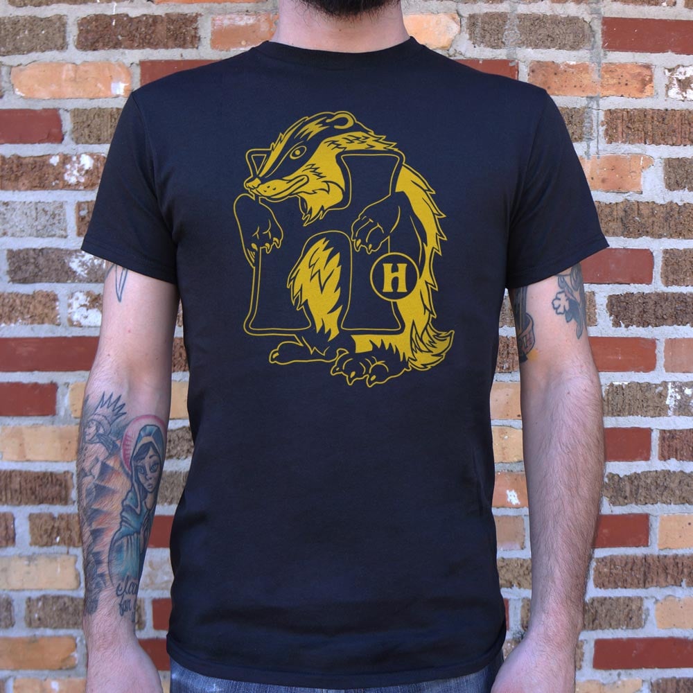 House Of Badger Wizard School House Crest