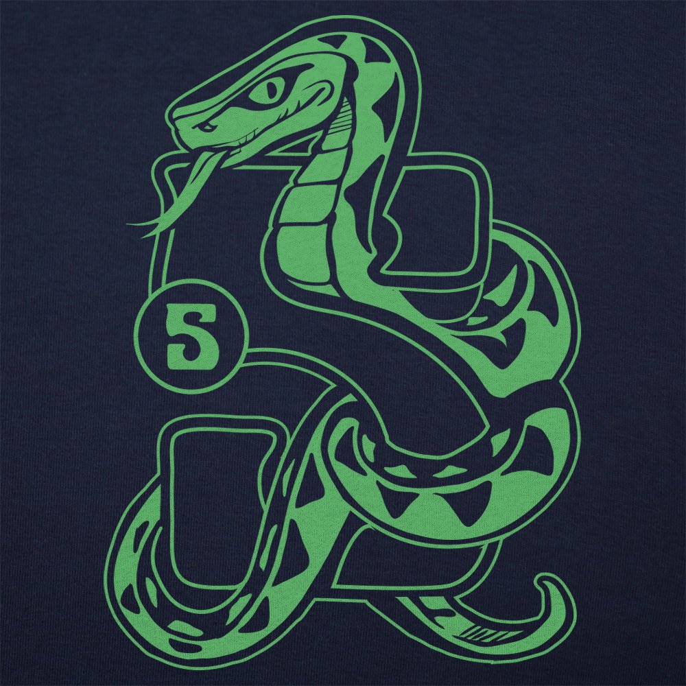 House Of Snake Coiled Serpent Crest