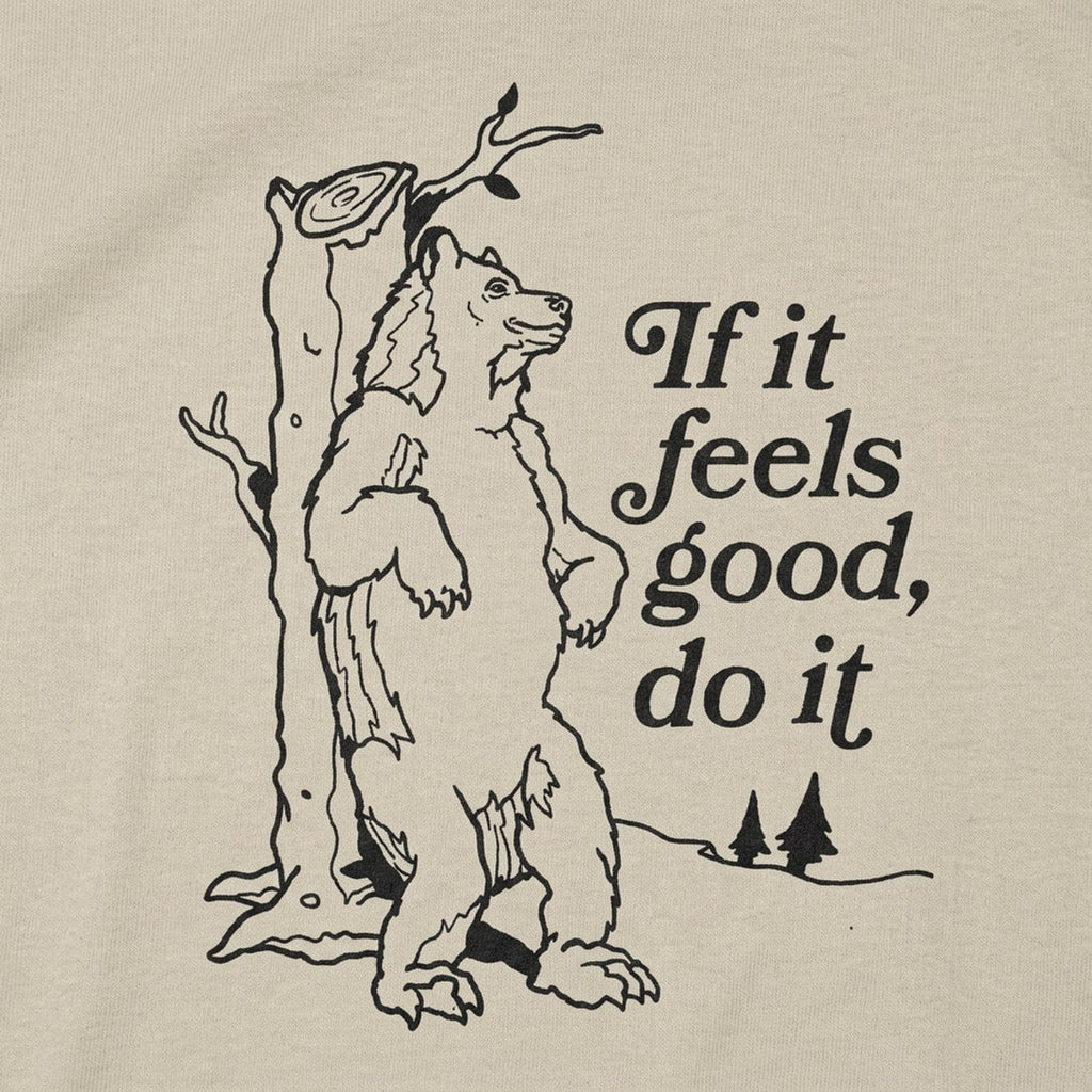 If It Feels Good Do It Bear Scratching Tree