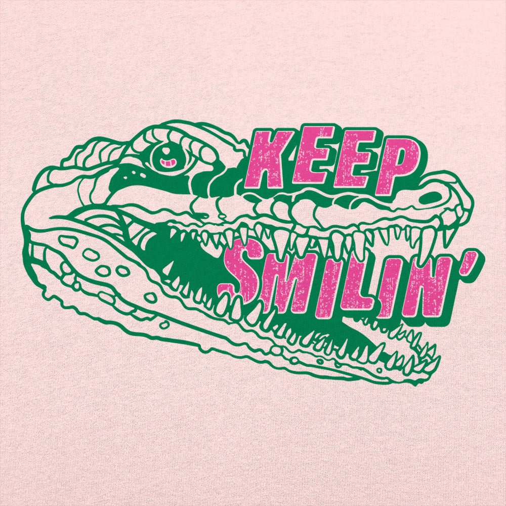 Keep Smilin' Alligator with Sharp Teeth