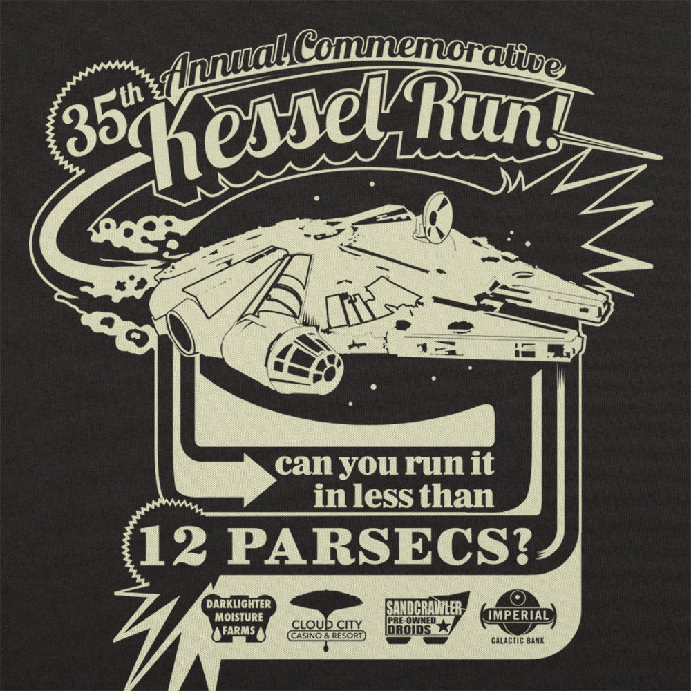 Kessel Run Commemorative - Space Freighter Fun Run Poster