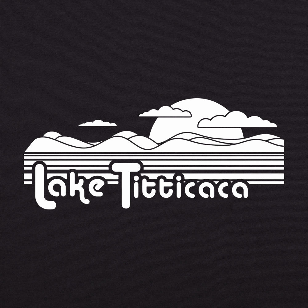 Lake Titticaca Retro Mountain Lake Pun