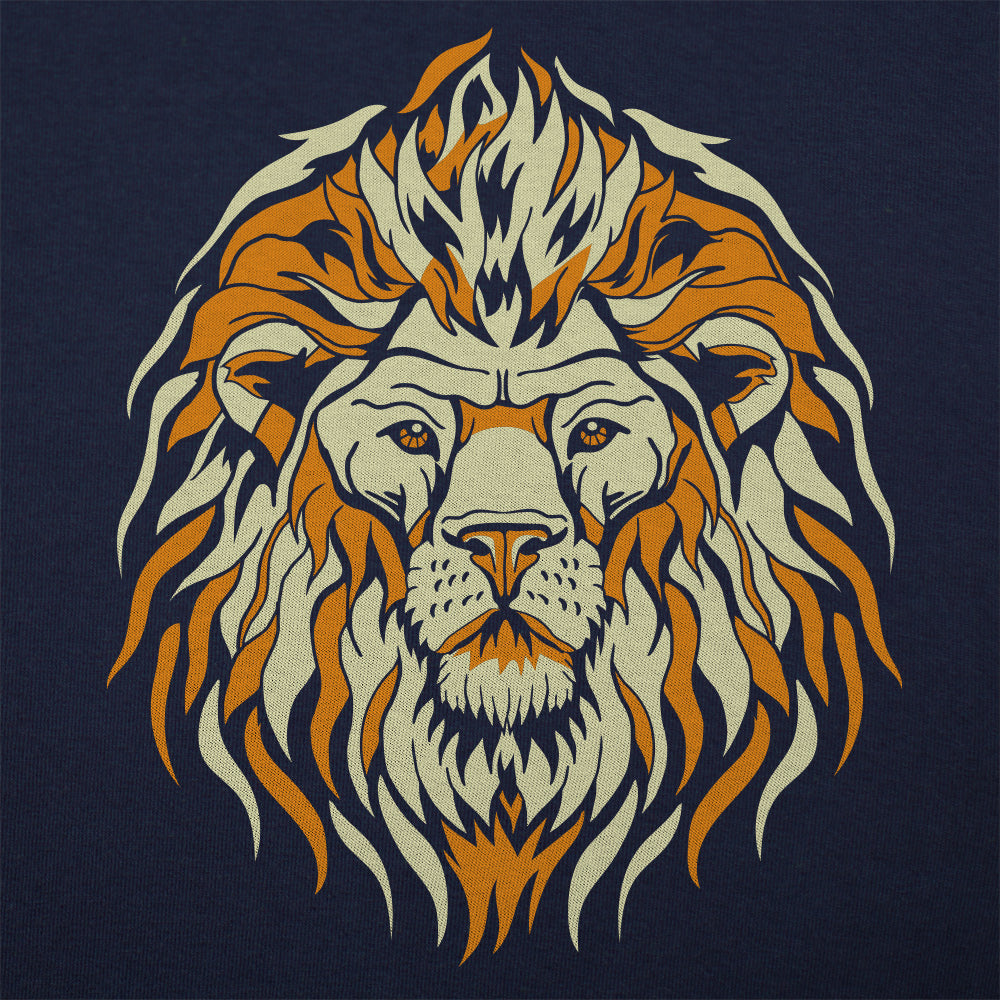 Lion Spirit Bold Tribal Lion Face