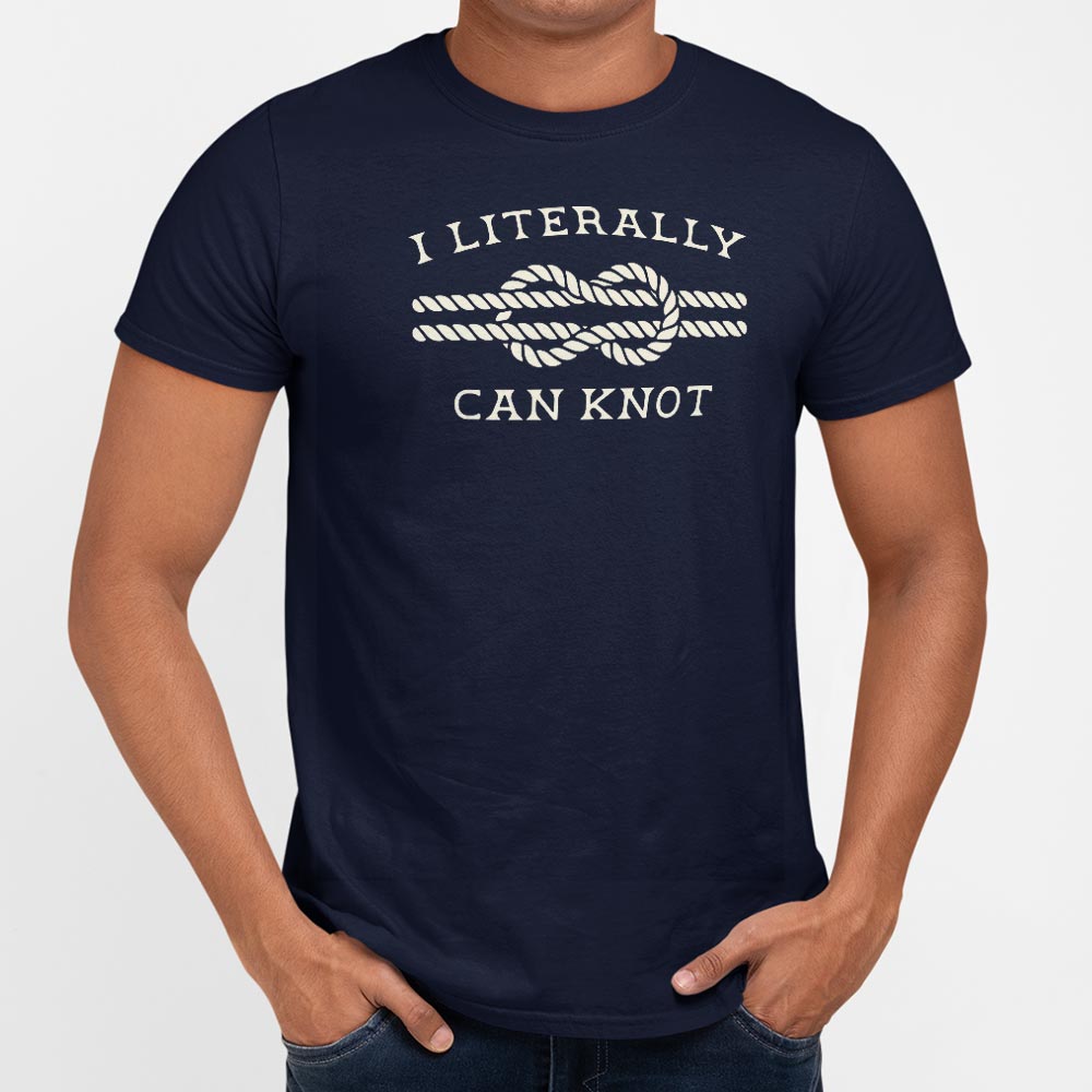 I Literally Can Knot Nautical Rope Knot Pun