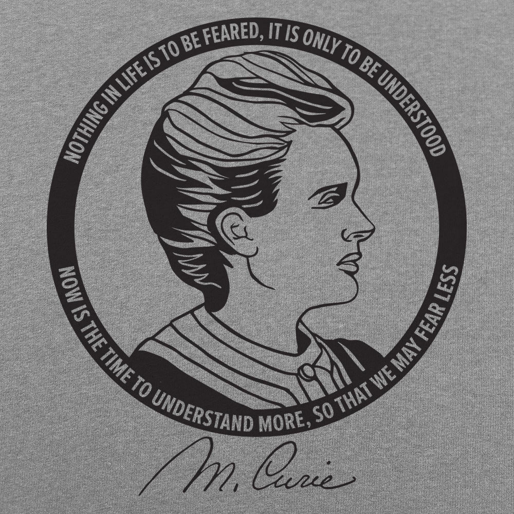 Marie Curie Nothing in Life is to Be Feared Quote