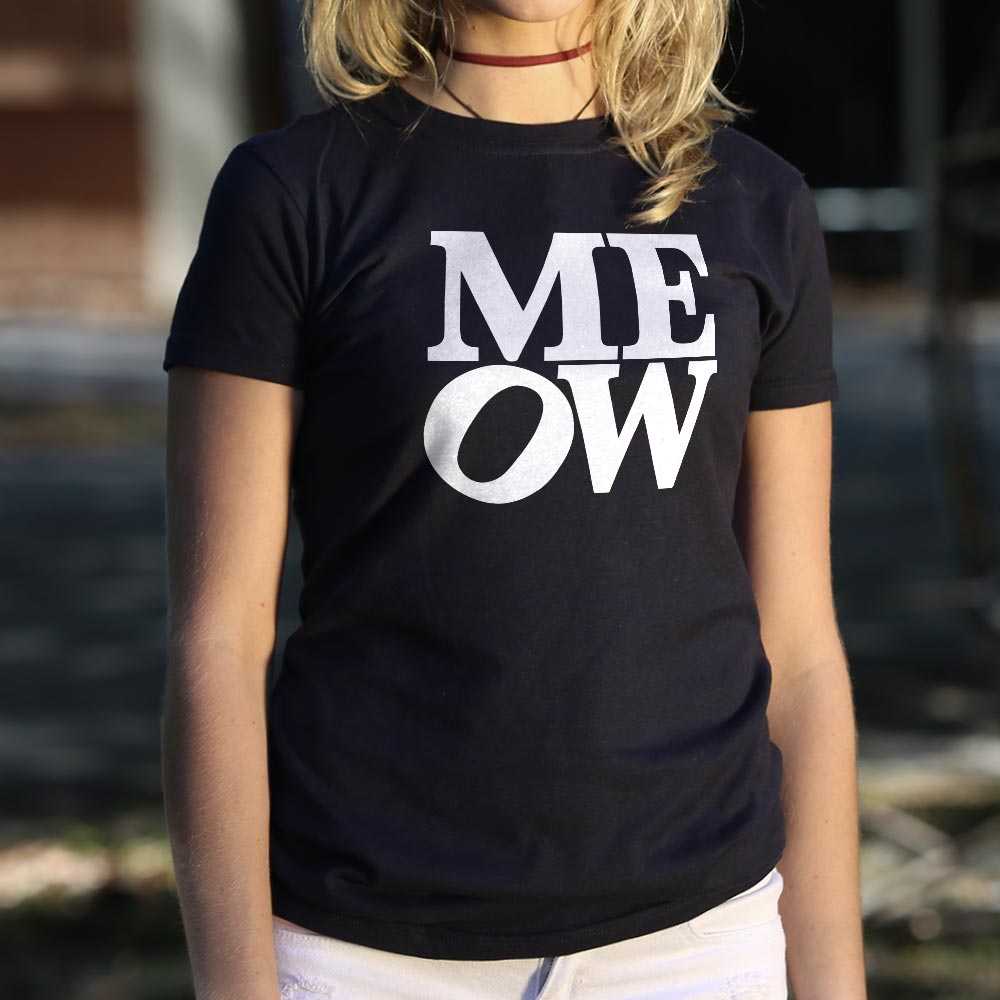 Meow Bold Typography Design