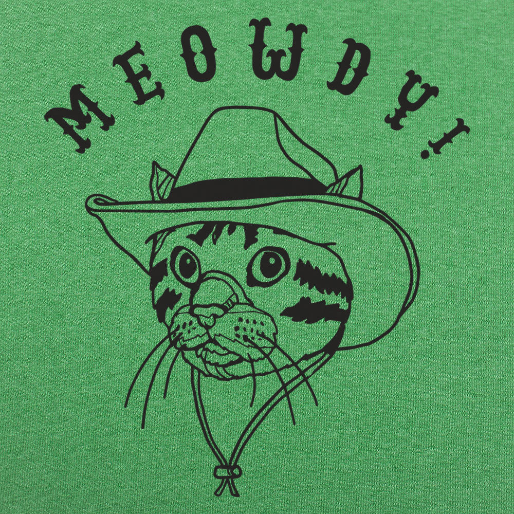 Meowdy Cat in Cowboy Hat