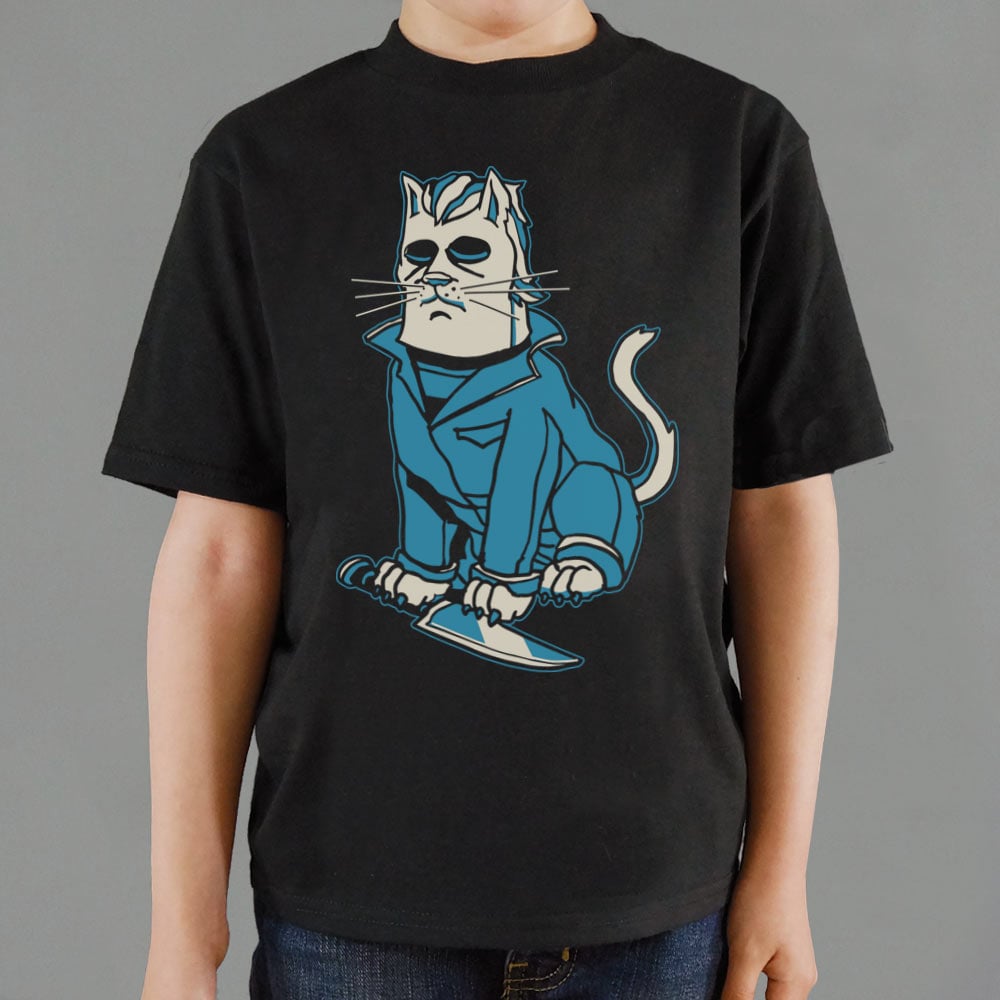 Michael Meowers Masked Killer Cat with Knife