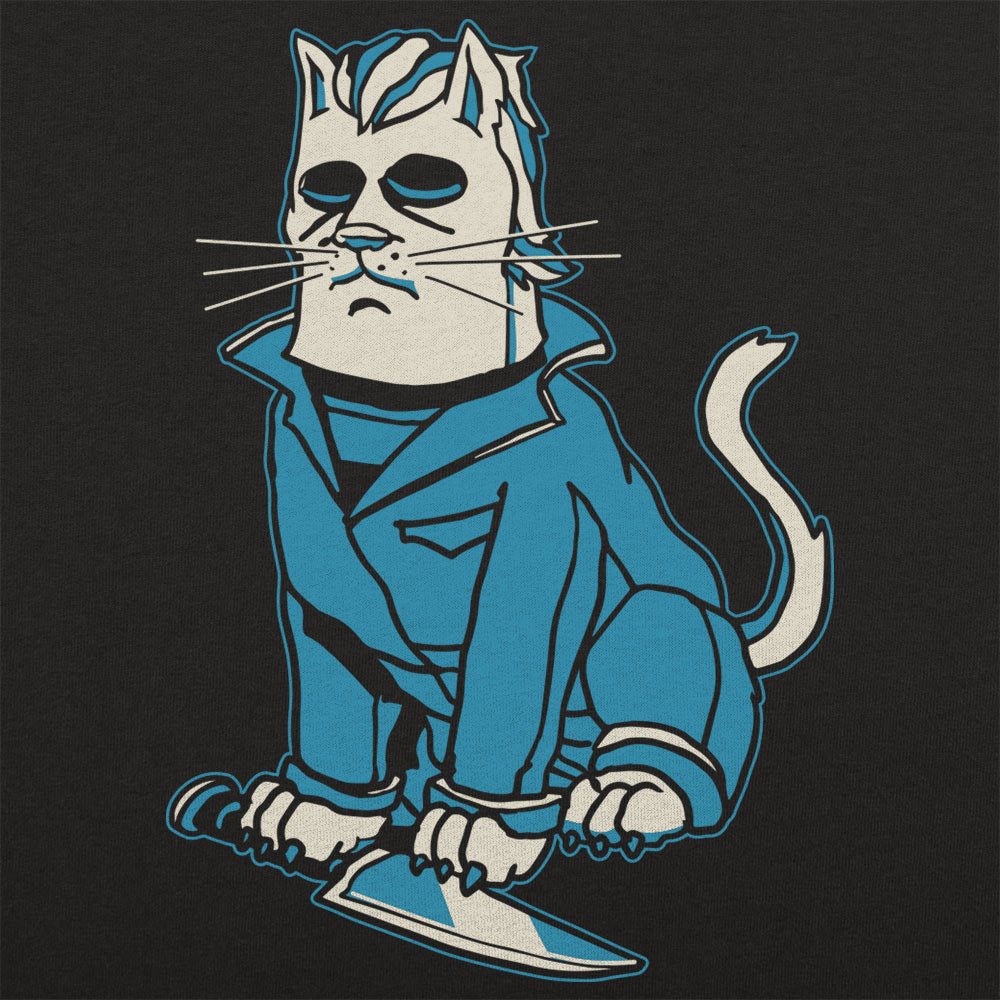Michael Meowers Masked Killer Cat with Knife