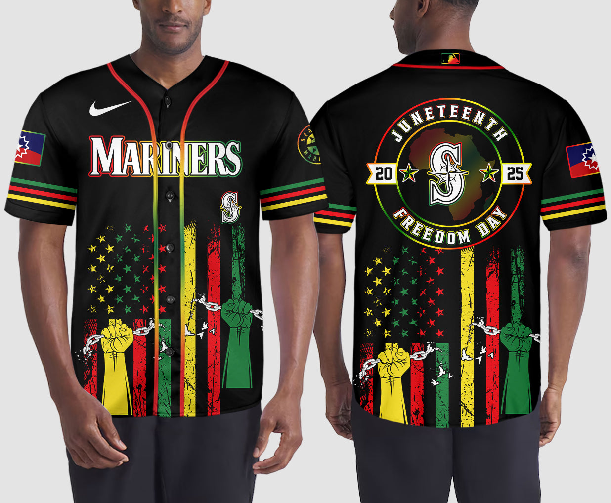 Seattle Mariners Juneteenth Day 2025 Jersey