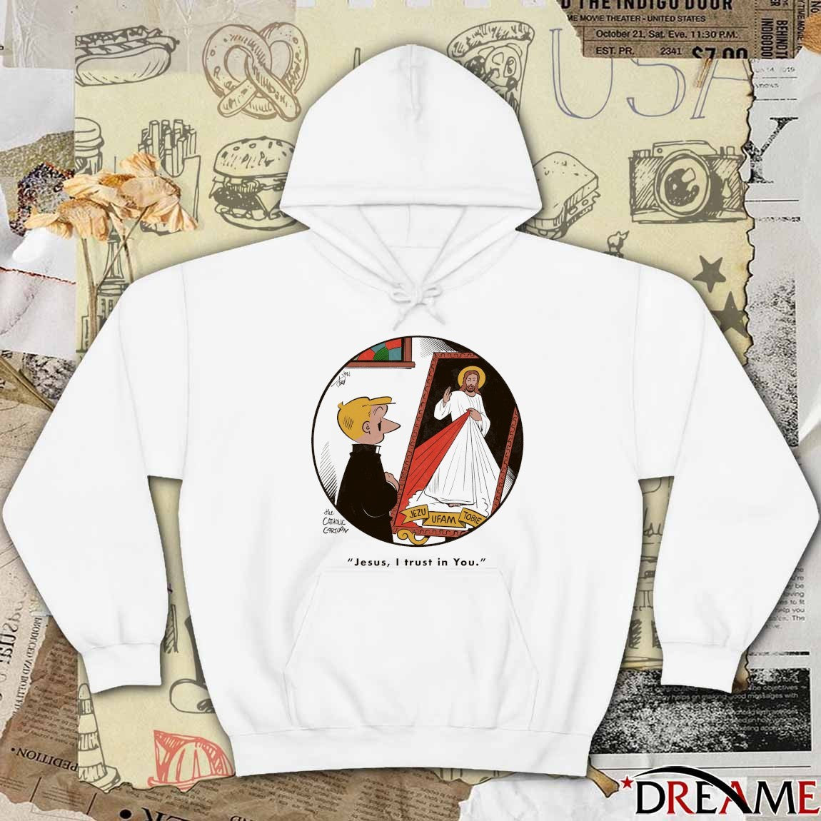 Divine Mercy Jezu Ufam Tobie Jesus, I trust in You t-shirt