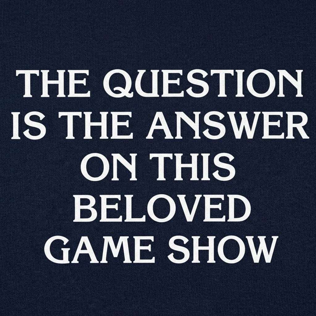 The Question Is the Answer on This Game Show