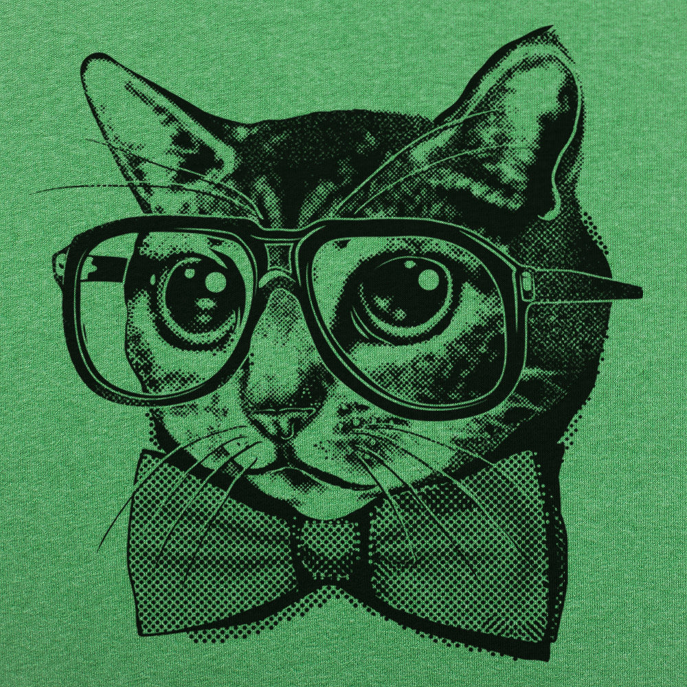 Nerd Cat Graphic
