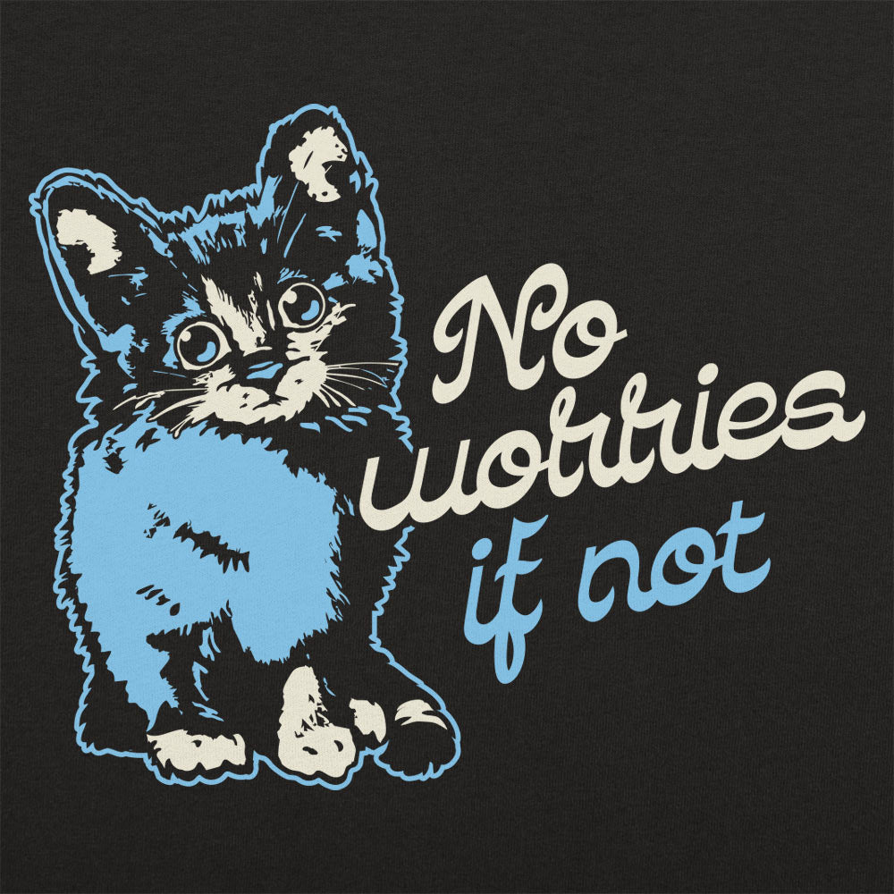 No Worries If Not Anxious Kitten Cat