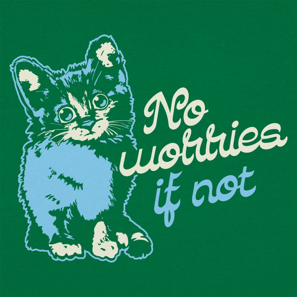 No Worries If Not Anxious Kitten Cat
