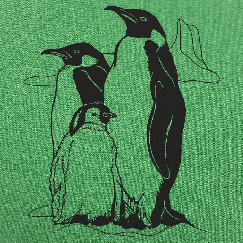 Penguin Family Illustration
