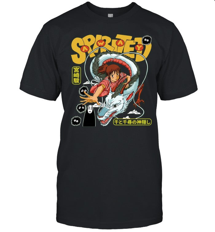 Chihiro and Haku Spirited Away Miyazaki Sen to Chihiro no Kamikakushi Shirt