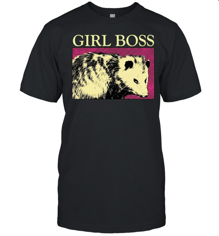 Opossum animal girl boss Shirt