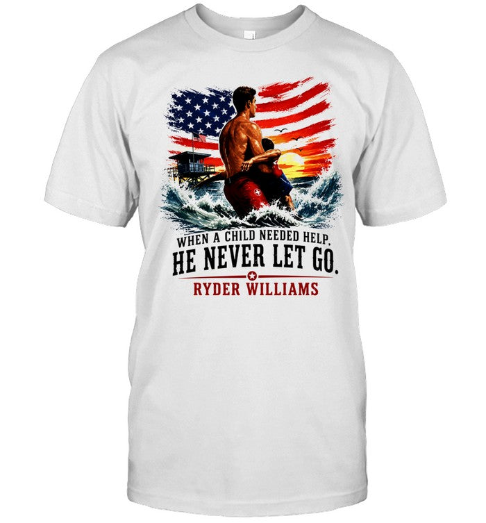 Ryder Williams when a Child Needed Help Shirt