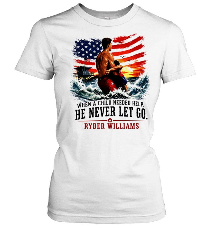 Ryder Williams when a Child Needed Help Shirt