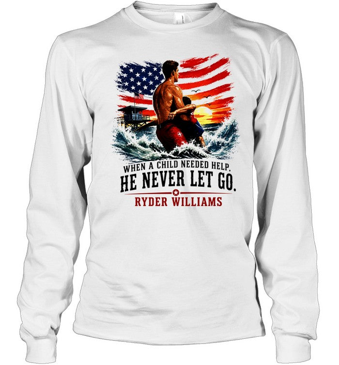 Ryder Williams when a Child Needed Help Shirt