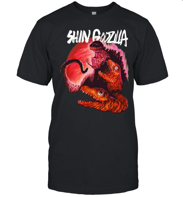 Shin Godzilla Evolution A god incarnate Horror Shirt
