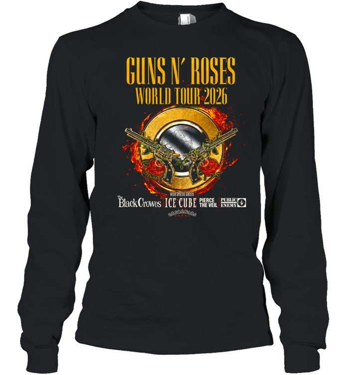 World Tour 2026 North America Schedule Tour Dates Shirt