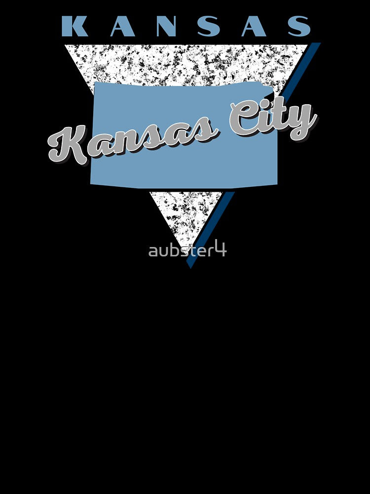 Kansas City, Kansas - Retro by AK Design Co.
