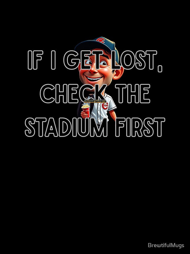 Check the Stadium First – Funny Sports Fan Shirt & Mug by BrewtifulMugs