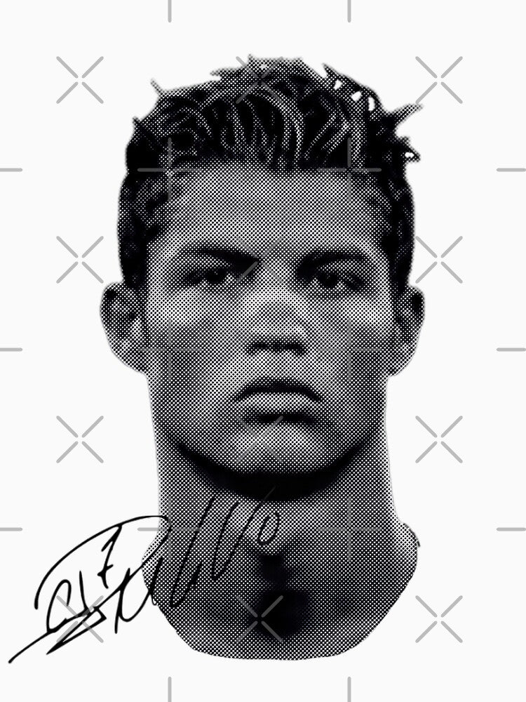 Cristiano Ronaldo Vintage Tshirt by mj1412
