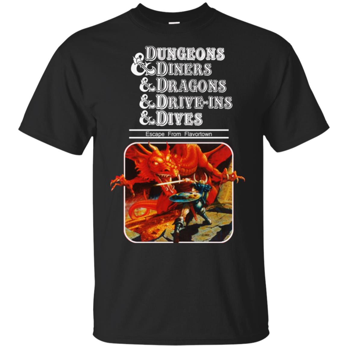 Escape From Flavortown: Dungeons & Diners & Dragons … T-Shirts, Hoodie, Tank