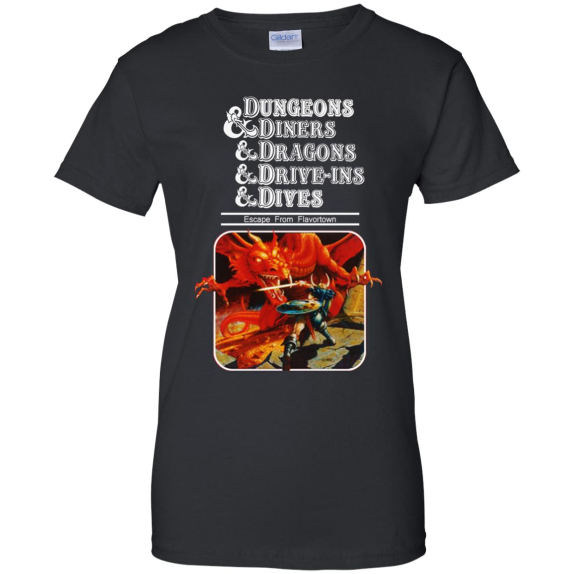 Escape From Flavortown: Dungeons & Diners & Dragons … T-Shirts, Hoodie, Tank