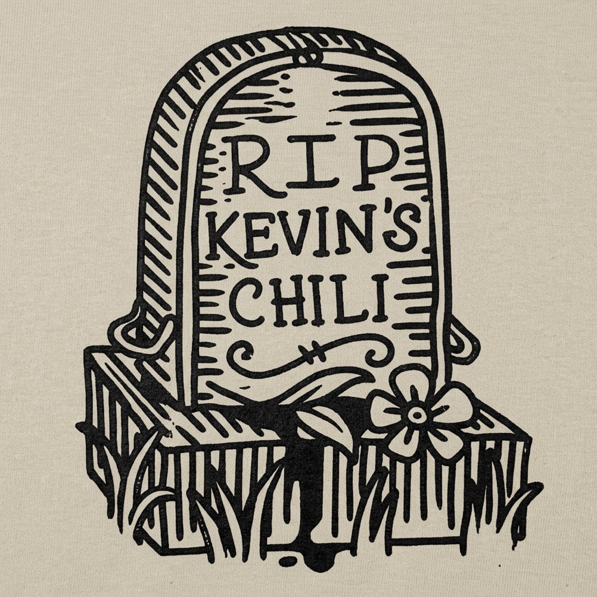 RIP Kevin's Chili Tombstone