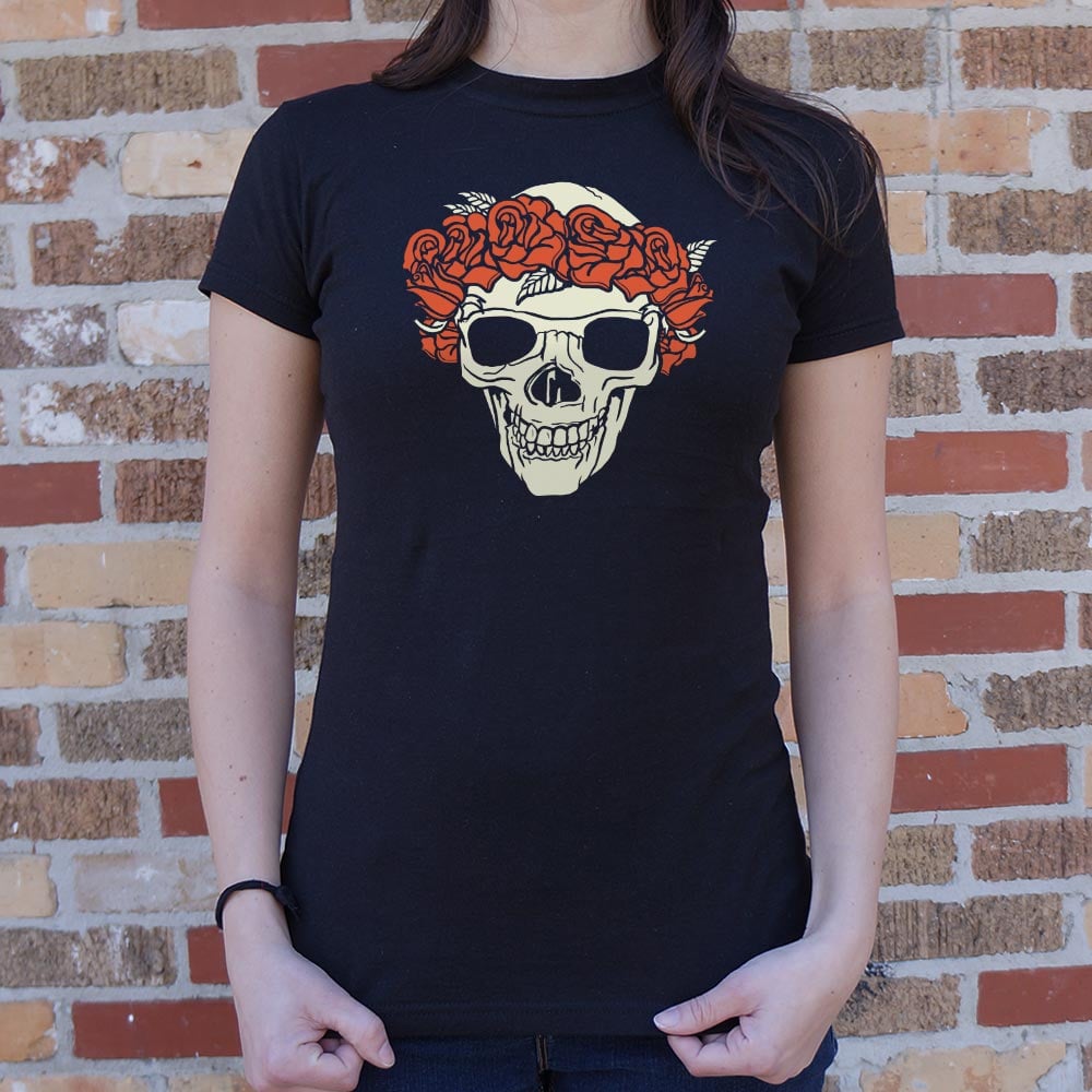 Rose Crowned Skull