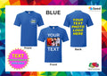 Personalised TShirt Your Text Logo Photo Printed Custom t-shirt Party Cotton Top