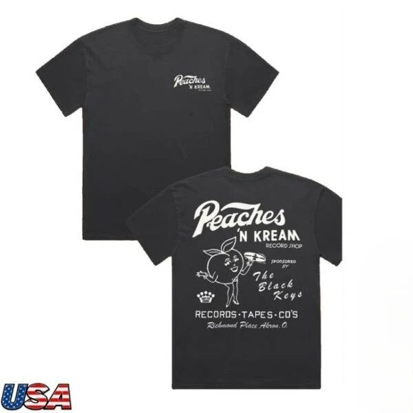 The Black Keys Peaches N Kream Vintage Music T shirt