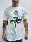 Charly Santos Laguna Football Club Winners T-Shirt / White / RRP £20