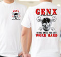 Gen X Custom Year T-Shirt  Nobody Cares Work Hard
