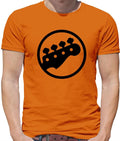 Bass Guitar Headstock - Mens T-Shirt - Guitars Play Player Rock Music