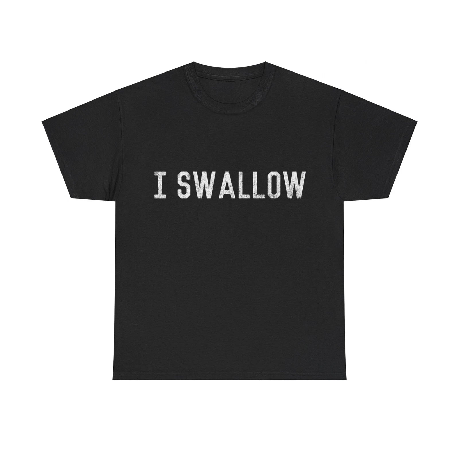 I Swallow Vintage Distressed Graphic T-Shirt, Sizes S-5XL