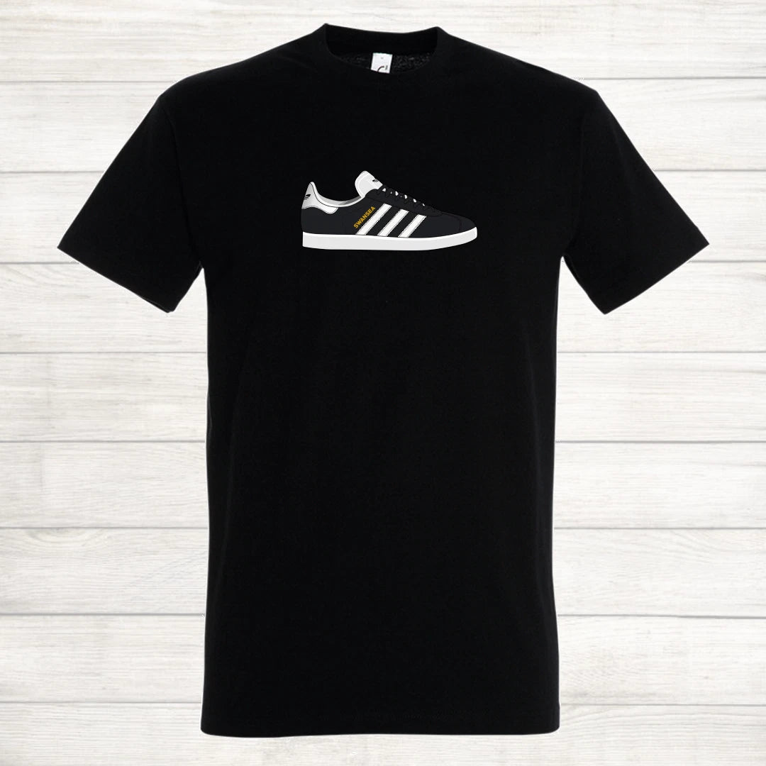 Gazelle Swansea City Football The Swans Wales The Jacks Top Trainer T Shirt